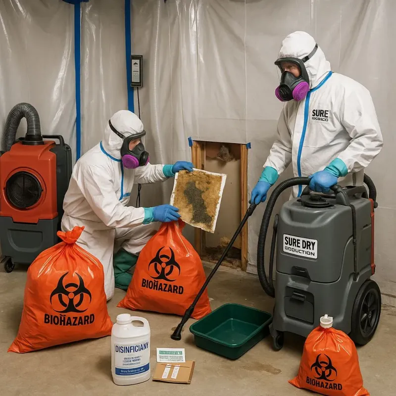 Contaminated Water Handling Protocols process in Chaska, MN
